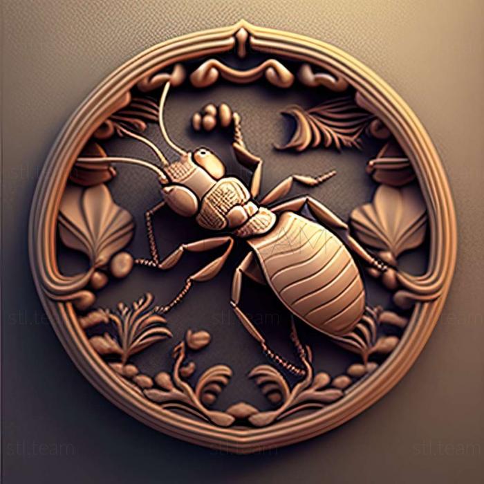 3D модель Pheidole nana (STL)